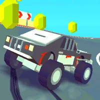Play 3d Monster Truck Skyroads online