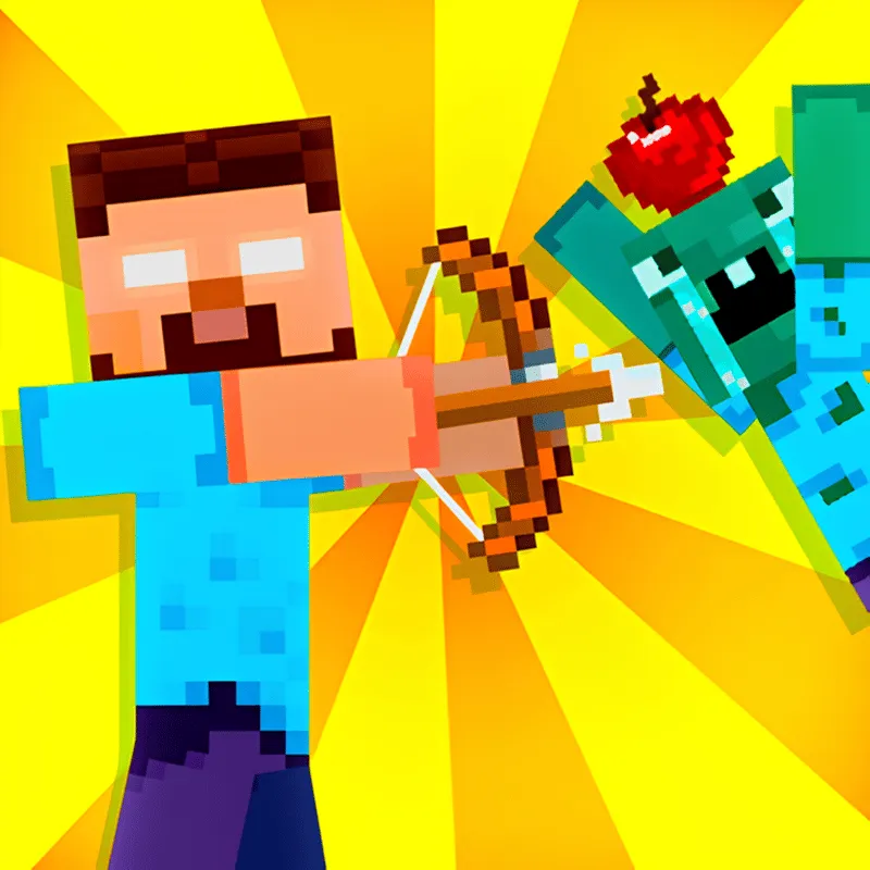 Play Herobrine vs Monster School online